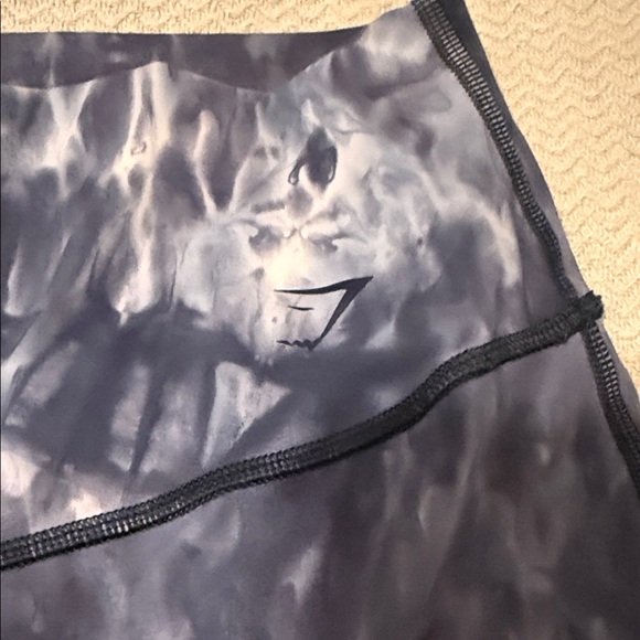Gymshark Elevate Blue Tie-Dye Leggings - Picture 2 of 6